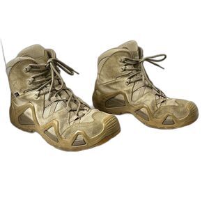 Men's LOWA Zephyr Mid GTX Gore-Tex Lace-Up Hiking Boots Coyote Tan Size 10 M